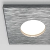 Łazienkowa lampa sufitowa Stark DL083-01-GU10-SQ-S IP65 srebrna