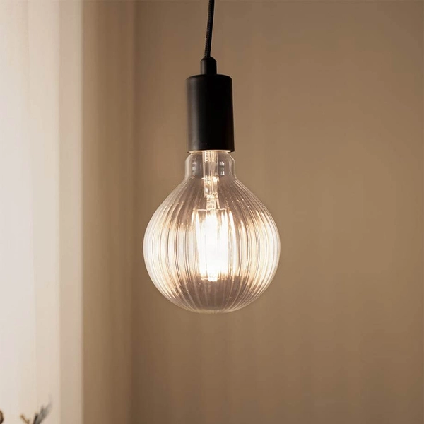 Okrągła żarówka Lines 108727 Markslojd E27 2200K 500lm przezroczysta