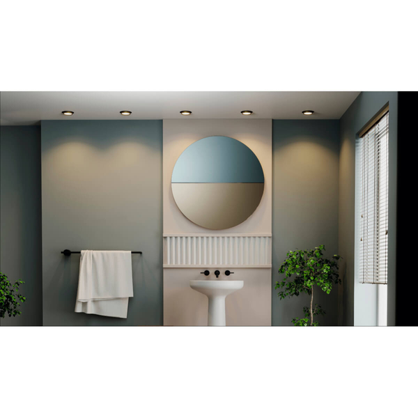Lampa podsufitowa Hoop DL086-GX53-RD-B downlight okrągły czarny