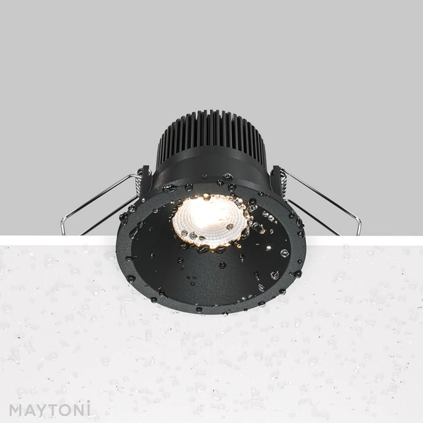 Lampa wpustowa Zoom DL034-01-06W4K-D-B Maytoni LED 6W 4000K IP65 oczko czarna