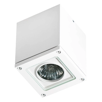 Zewnętrzna lampa sufitowa TONIO AZ0870 Azzardo IP54 metalowa biała