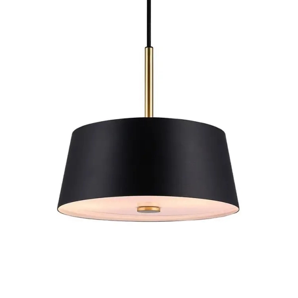 Okrągła lampa wisząca Clasi 2312603003 do salonu czarny
