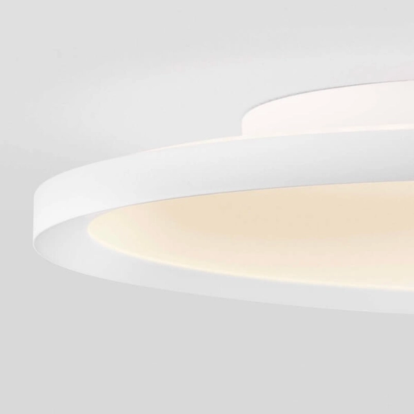 Okrągły plafon sufitowy ANTONIO LE44882 LED 35W 3000K ściemnialny biały