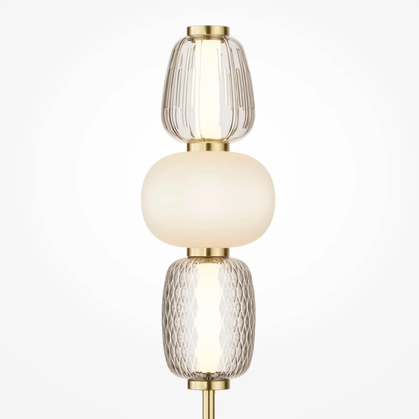 Nocna lampka Pattern MOD267TL-L28G3K LED 28W 3000K złota przezroczysta