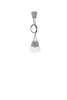 LAMPA wisząca SL.0576 pająk OPRAWKA industrialny ZWIS szary