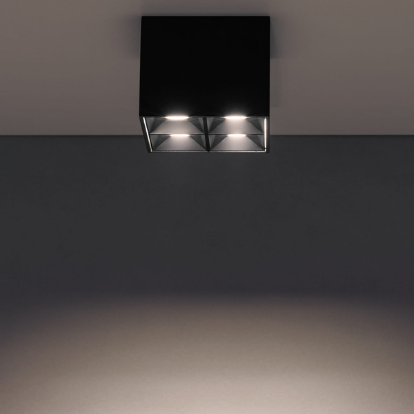 Sufitowa lampa natynkowa Midi 10057 Nowodvorski LED 16W 4000K czarna