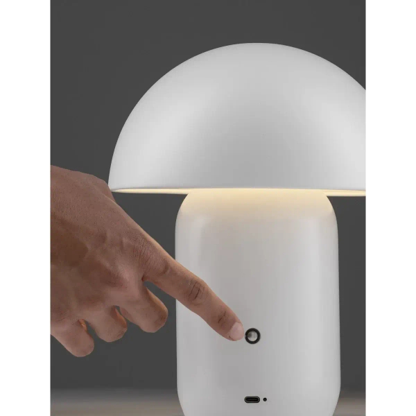 Ściemnialna lampa nocna LOMENTA LE45581 LED 2W 3000K grzybek biały