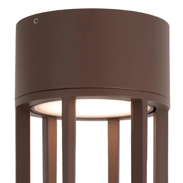 Tarasowa lampa sufitowa Wells 33807/08/97 LED 8W 2700K IP54 brązowy