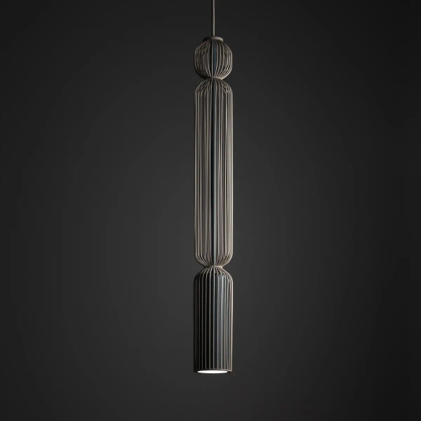 Metalowy klosz do lampy CAMELEON SINGLES 12209 szary błękit beżowy