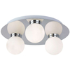 Plafon LAMPA sufitowa BECCA 2113 Rabalux łazienkowa OPRAWA szklane kule balls IP44 białe chrom