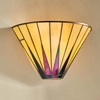 Kinkiet ścienny do salonu Dark star 64046 witraż tiffany kolorowy