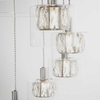 Sypialniana lampa wisząca Verina 76518 Endon transparentny chrom