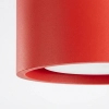 Potrójna lampa sufitowa MODO czerwona SL.2480 3xGx53 tuby metalowe