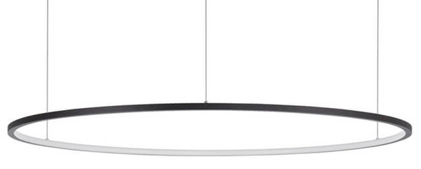 Metalowy żyrandol TOLUCA LE42782 do pokoju LED 58W 3000K czarny