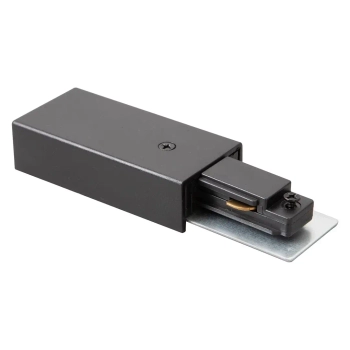 Jednoobwodowe zasilanie szynowe Track ML2141 z zaślepką czarny