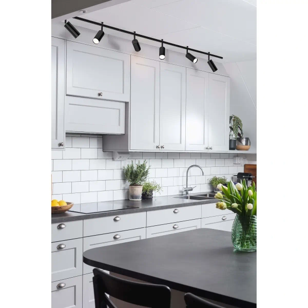 Plafon EXPAND 107973 Markslojd regulowana metalowa listwa tuby czarne