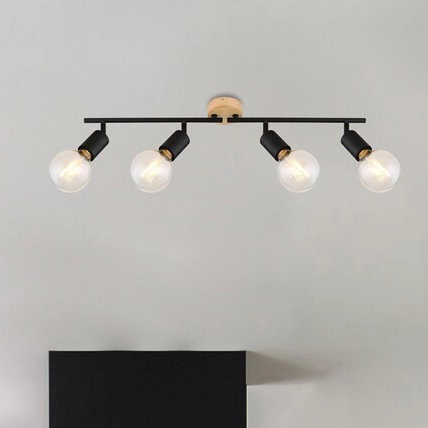 Loftowa LAMPA sufitowa PABLO 3979 Rabalux industrialna do salonu czarna