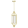 Pojedyncza wisząca lampa do sypialni Zundo Old Gold 20 OR85860 złota