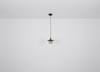Wisząca lampa Viejo 15086BH 1 industrialna czarna miedziana