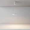 Wisząca okrągła lampa Plato P076PL-L12W3K-W LED 12W 3000K biała