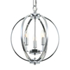 LAMPA wisząca Candi S Orlicki Design metalowa OPRAWA zwis pierścienie rings kula ball chrom