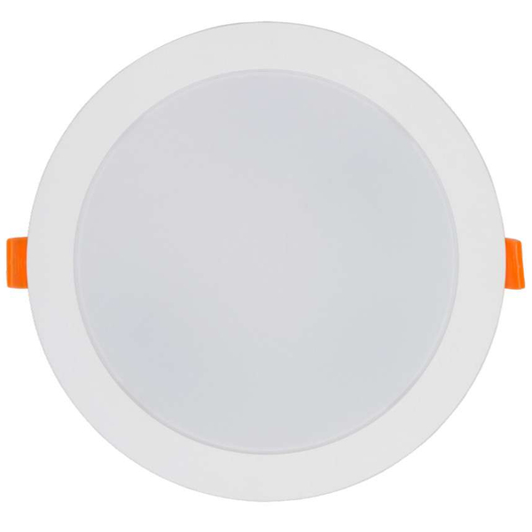Wpust LAMPA sufitowa KOS 8776 Nowodvorski łazienkowa OPRAWA LED 16W 4000K okrągła IP44 biała