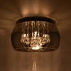 Plafon LAMPA sufitowa CRYSTAL C0076-05L-F4FZ Zumaline szklana OPRAWA glamour chrom przezroczysta