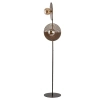 Skandynawska stojąca lampa Lunar Wood 16135 drewniana brązowy