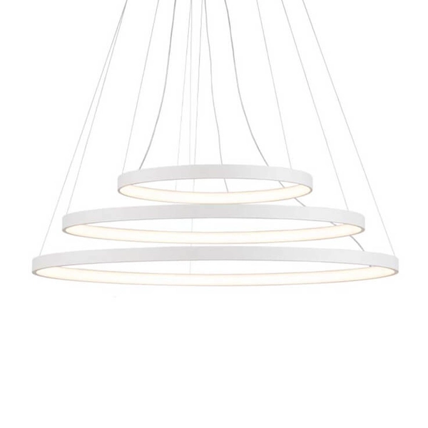 Pierścienie wiszące Agari Multi 5440 Shilo LED 165W 3000K metal białe