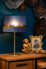 Lampka na biurko Tusse 10509/81/35 Lucide glamour niebieska złota