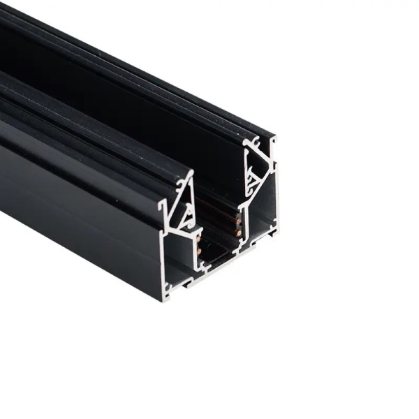 Magnetyczna dwufazowa szyna Alfa AZ5837 2m do jadalni czarny