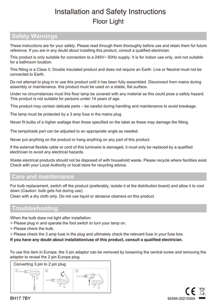 Lampa podłogowa frame L&-192494 Light& szklane kule złota