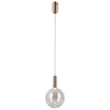 Zwieszana lampa Strela PND-34378-1M-HBR LED 5W 3000K złoty bursztynowy
