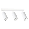 Cylindryczna sufitowa lampa Mica Spot ML2099 tubki do salonu biały
