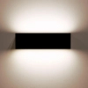 Kinkiet  ogrodowy Azzura ABR-LZKO-10W-3000K LED 10W 3000K IP54 czarny