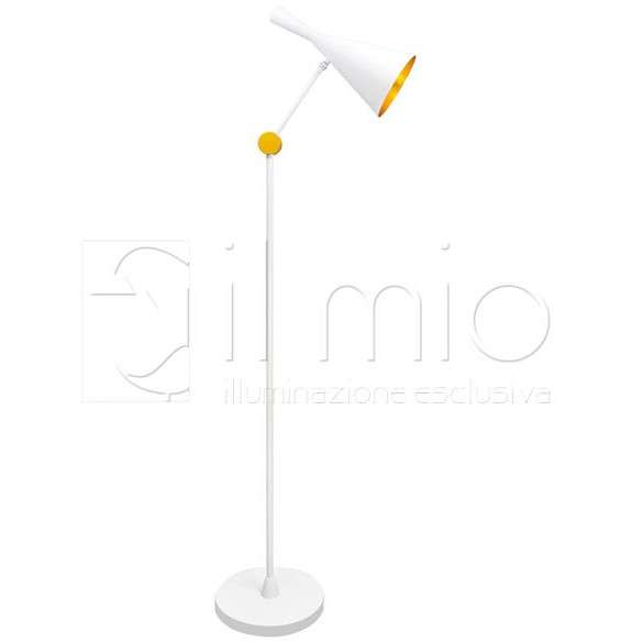 Stojąca LAMPA podłogowa MODERN 308023 Il mio industrialna OPRAWA metalowa biała