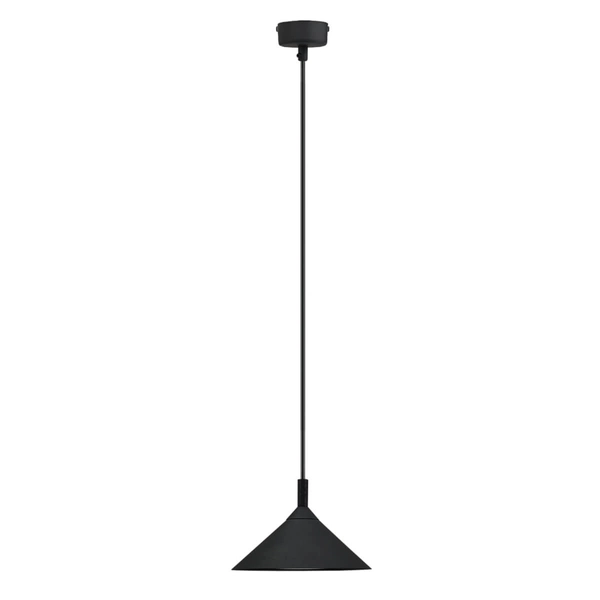 Zwisająca lampa sypialniana no.Ai 5166 Shilo metalowa czarna