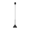 Wisząca lampa trójkątna CONO 10304 do salonu czarny