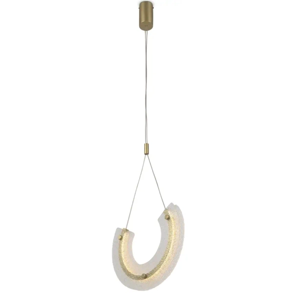 Wisząca lampa Maya P091PL-L18G3K Maytoni LED 10W 3000K łuk złoty