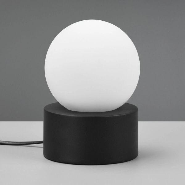 Gabinetowa lampa stołowa Countess R59051032 RL Light bubble biały czarny