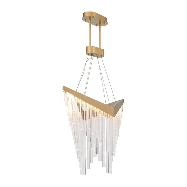 Wisząca lampa nad wyspę Vivien QN-VIVIEN-P-L-BG LED 40W 3000K złota