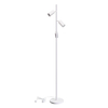 Podłogowa lampa metalowa Paris 328182 tuby do salonu białe