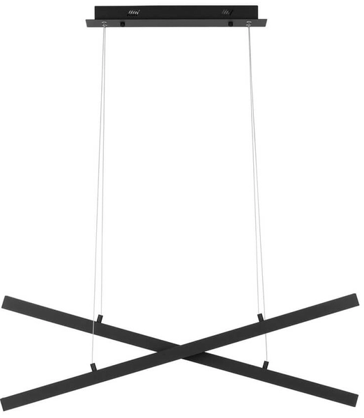 Lampa wisząca PUEBLA LE42799 Luces Exclusivas nad wyspę LED 40W 3000K czarna