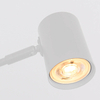 Sufitowa lampa SNOW LP-731/6P WH Light Prestige regulowana do salonu biała