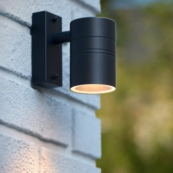 Zewnętrzny kinkiet ścienny ARNE-LED 14867/05/30 Lucide IP44 tubka czarny