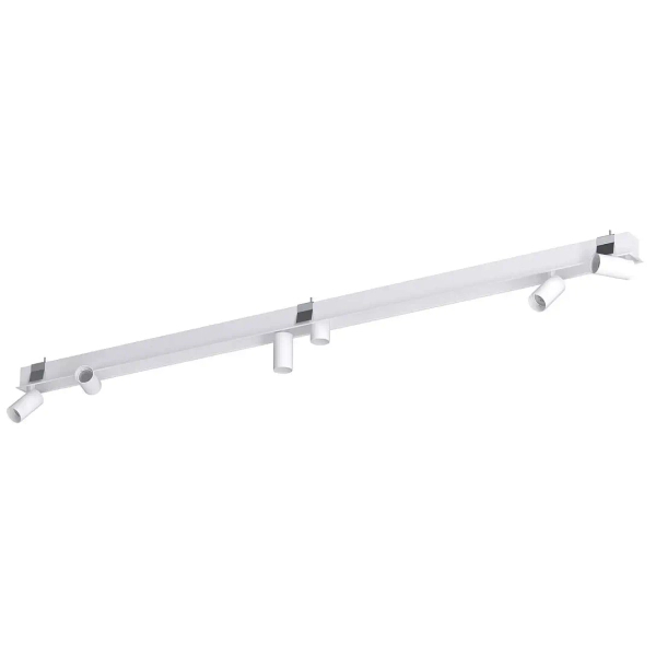 Sufitowa lampa wpuszczana Mono 10468 6-punktowa biała