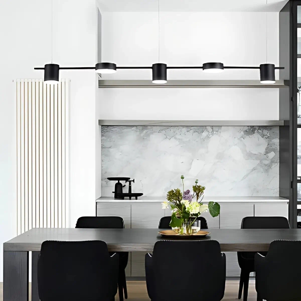 Wisząca lampa tubki Glichio LLGLI-C LED 35W 3000K czarna