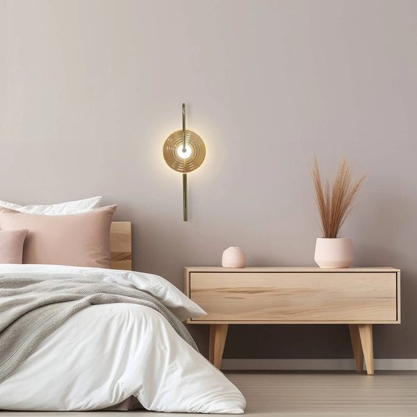 Lampa ścienna Plato LP-0301/1W AM LED 6W 3000-6000K bursztynowy