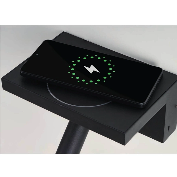 Regulowany kinkiet ścienny HYLLA AZ5910 Azzardo LED 5W 3000K metal czarny