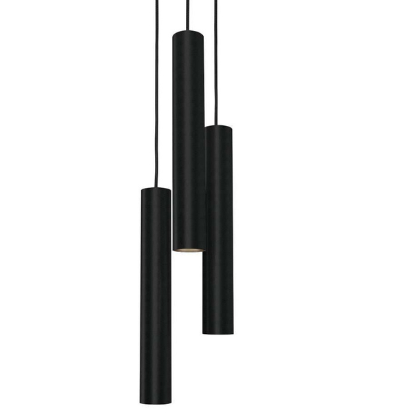 LAMPA wisząca EYE L 8917 Nowodvorski tuba OPRAWA metalowy ZWIS kaskada czarna